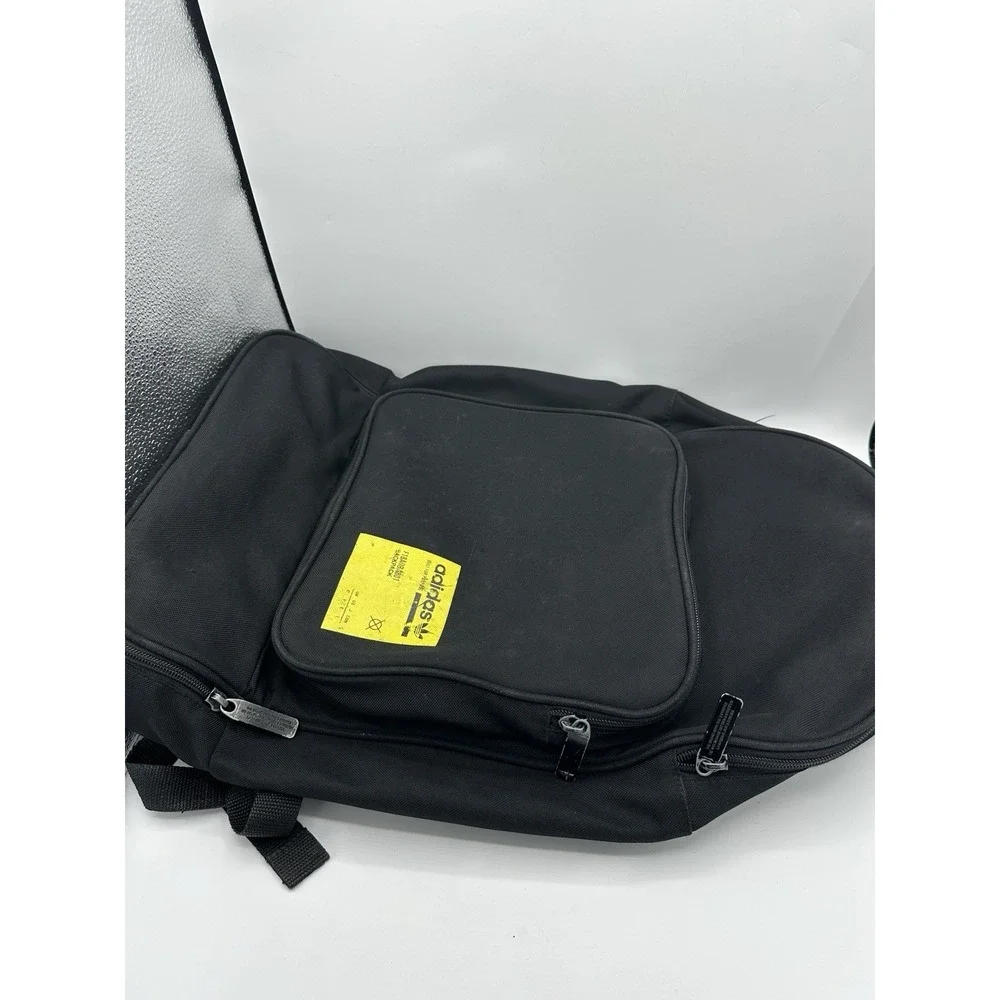 Adidas Originals Kaval Backpack Black Yellow Logo F18ADB4801 DM1693